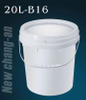 5 gallon pp xô nhựa B16-NR cho nước sơn cơ bản có chứa