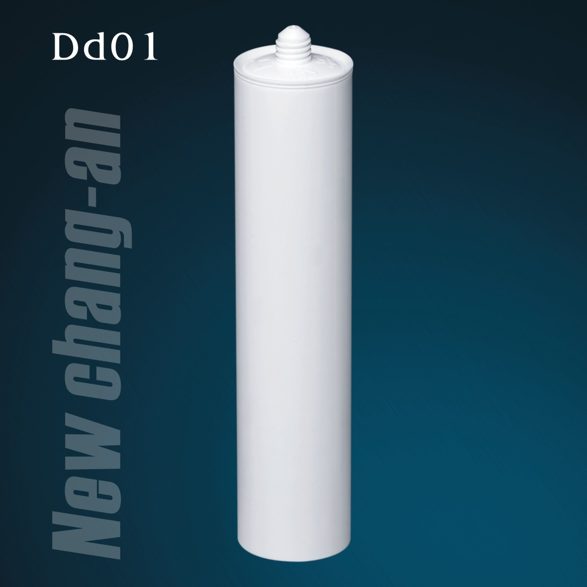 Hộp mực nhựa HDPE rỗng 300ml cho keo silicone Dd01