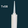 Hộp đựng nhựa bao bì keo bằng thủy tinh HDPE trống cho chất bịt kín silicon để xây dựng