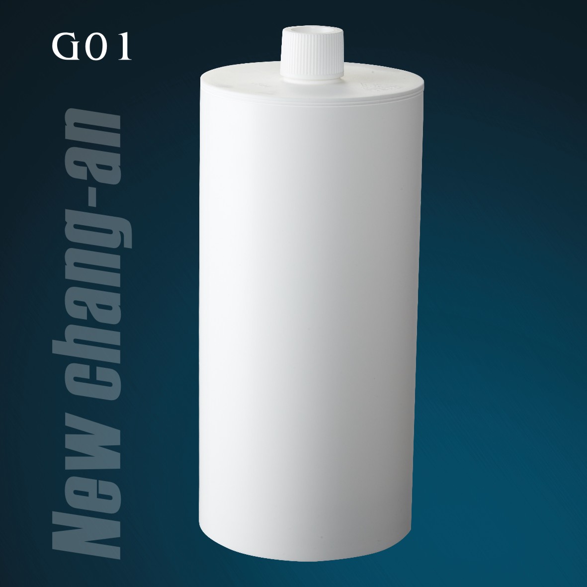Hộp đựng nhựa HDPE công suất lớn 2600ml cho chất bịt kín silicon để xây dựng