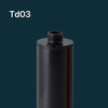Bao bì keo đen 300ml HDPE HDPE Hộp đựng nhựa cho chất bịt kín silicon