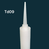 10oz Công nghiệp sử dụng hộp đựng nhựa HDPE trắng để đóng gói chất trám silicon