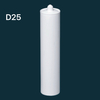 10oz HDPE Glass Kính Caulking nhựa cho bao bì niêm phong silicon cho ngành công nghiệp xây dựng