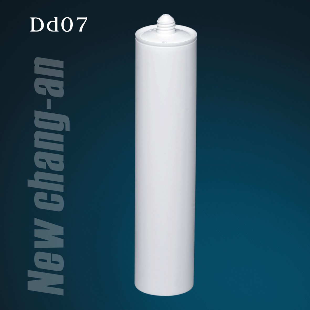 Hộp đựng nhựa HDPE trắng 300ml cho chất bịt kín silicon