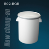 Thực phẩm lớp 20L 5Gallon nhựa có nắp và tay cầm cho chất bịt kín silicon