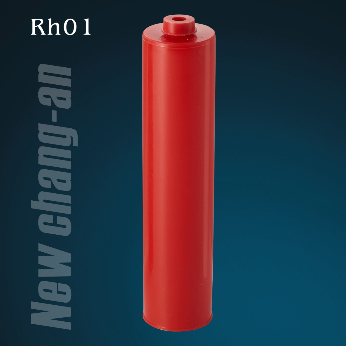 Hộp đựng nhựa HDPE màu đỏ trống 300ml cho chất bịt kín silicon