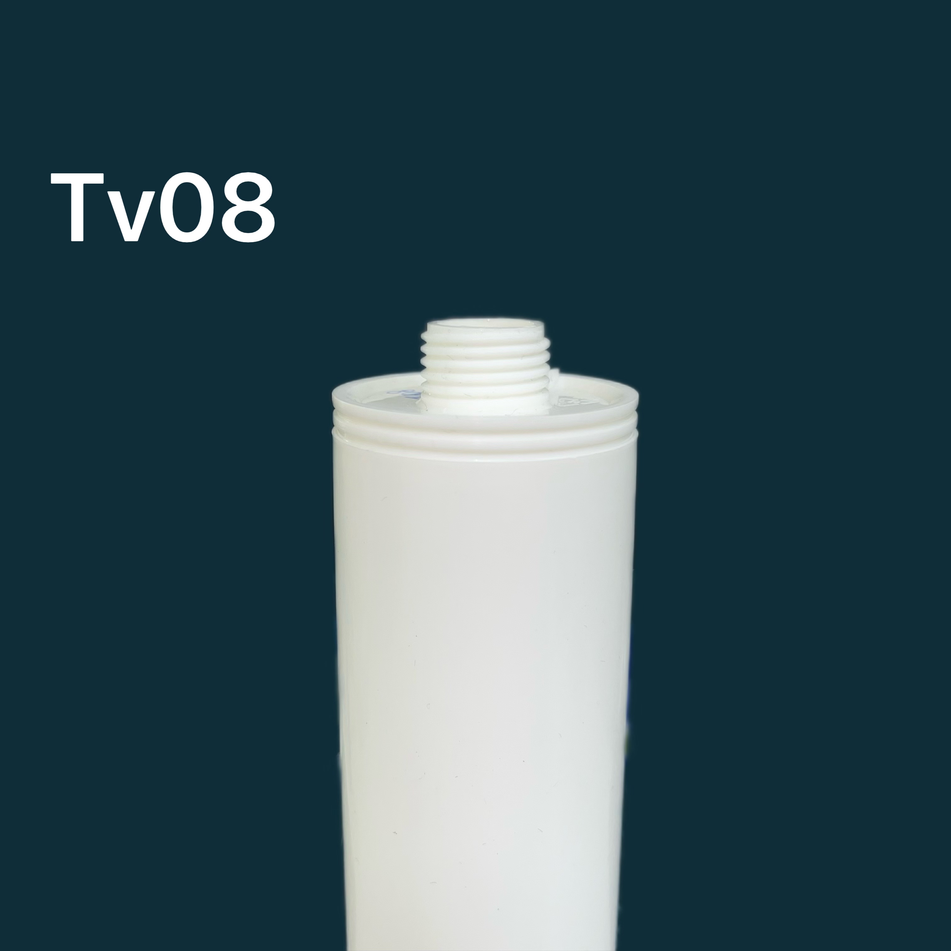 Hộp đựng nhựa bao bì keo bằng thủy tinh HDPE trống cho chất bịt kín silicon để xây dựng