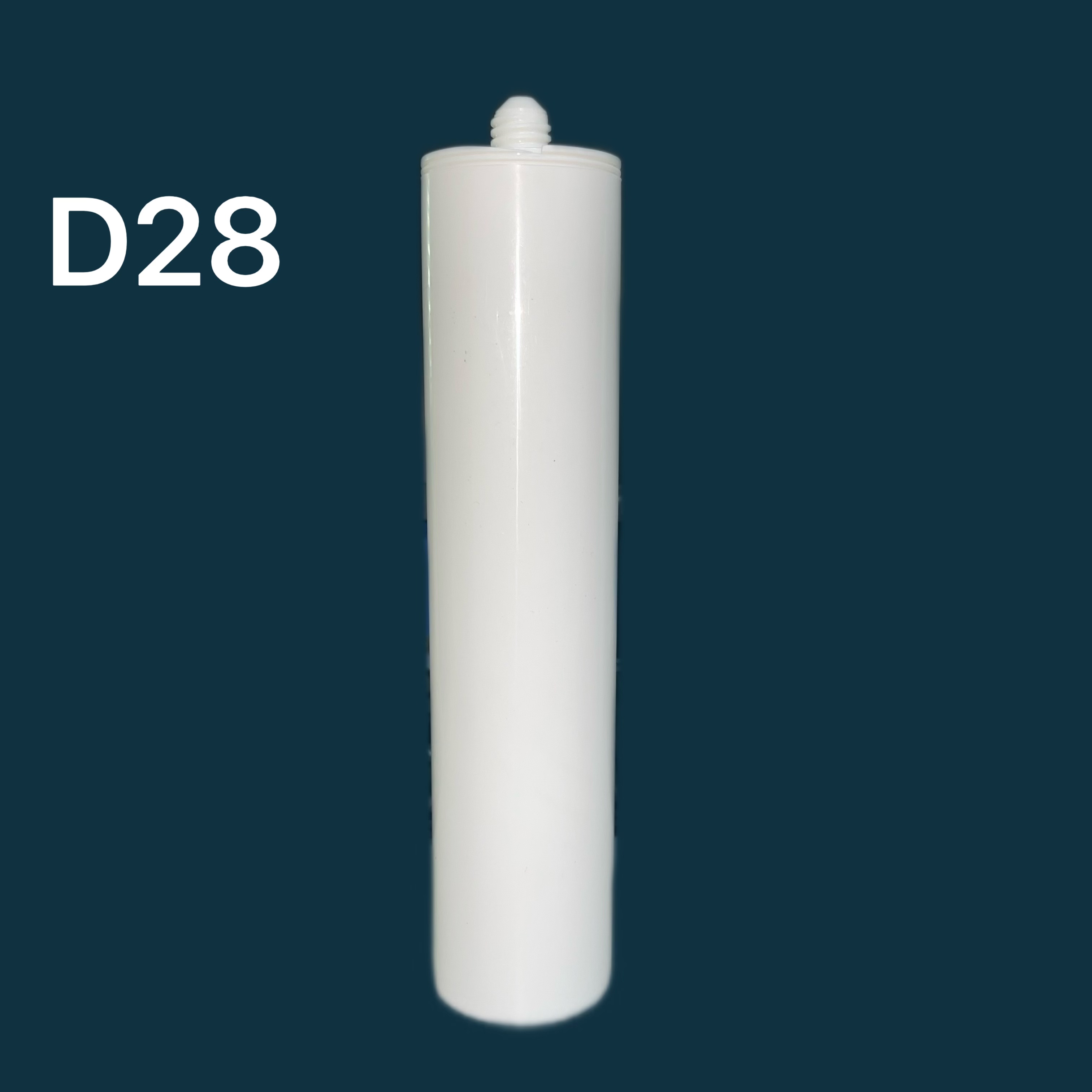 Hộp đựng nhựa HDPE rỗng 300ml cho bao bì niêm phong silicon