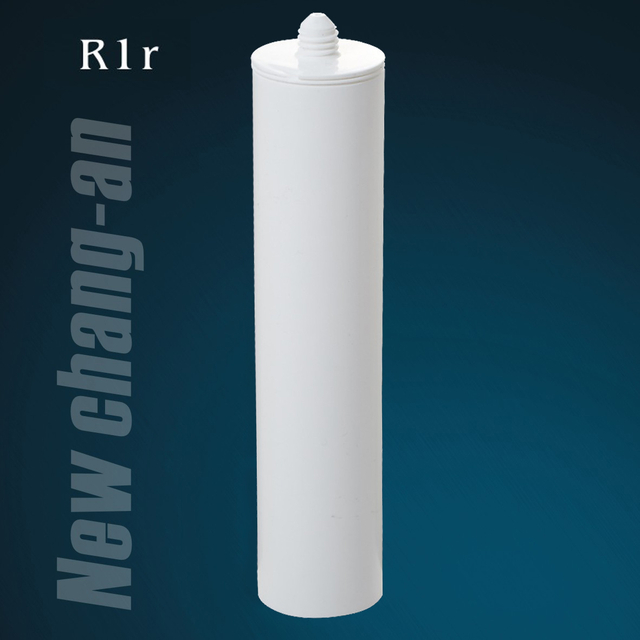 Hộp đựng nhựa trắng 270ml HDPE cho chất bịt kín silicon