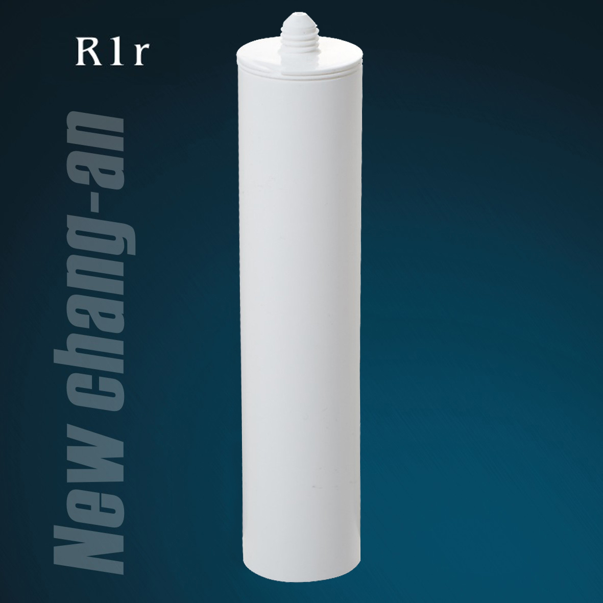 Hộp đựng nhựa trắng 270ml HDPE cho chất bịt kín silicon