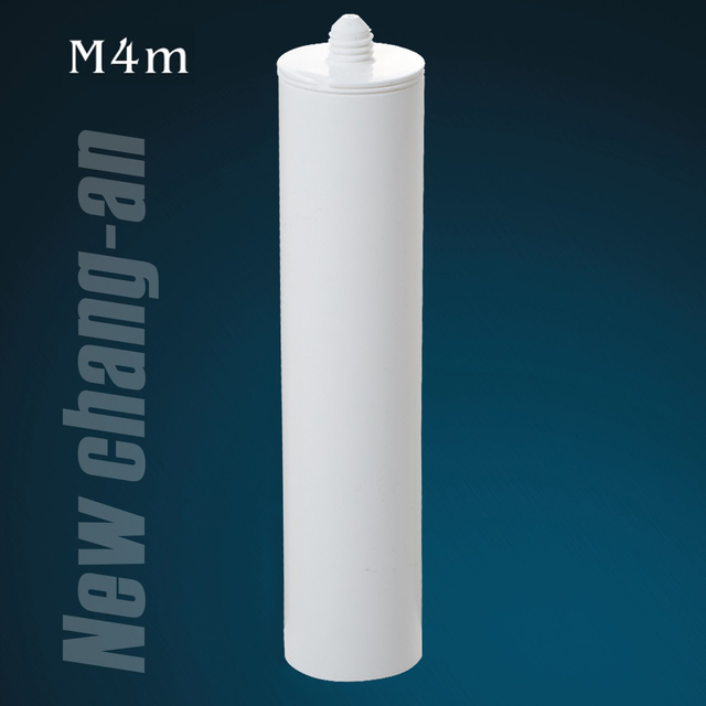 Hộp đựng nhựa trắng 285ml cho chất trám silicon