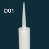 300ml Hộp đựng nhựa đóng gói HDPE rỗng cho Silicone Sealant cho ngành công nghiệp