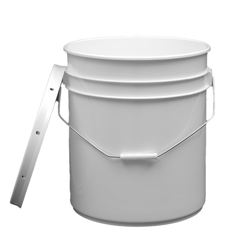 Thùng nhựa đóng gói keo dán thủy tinh PE công suất lớn 20L dùng cho keo silicone/MS/PU dùng cho xây dựng