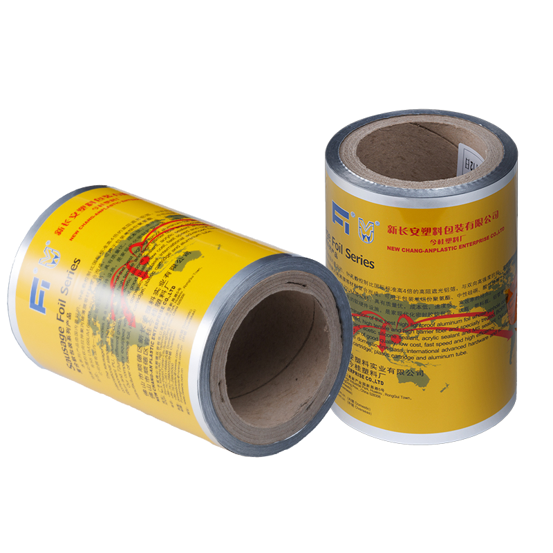 Bao bì keo thủy tinh chống hóa chất 62-85um được in tùy chỉnh Lá xúc xích nhôm cho keo silicone/PU/MS cho ngành công nghiệp