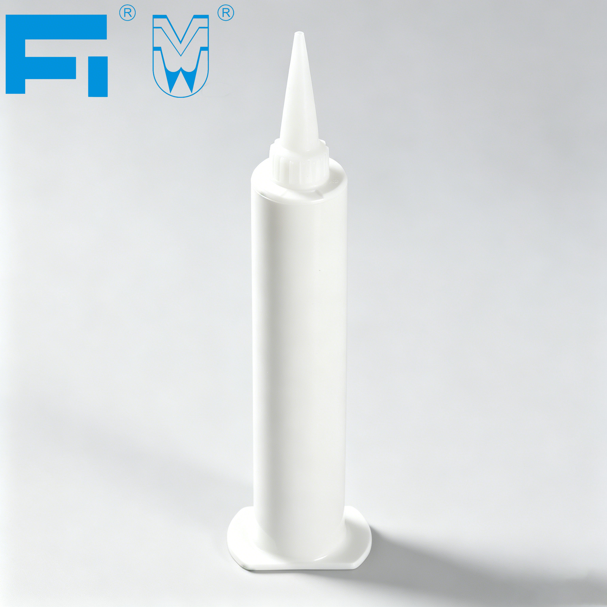 Thùng ống tiêm phân phối chất kết dính kháng hóa chất cấp công nghiệp 50ml cho bao bì keo cho xây dựng