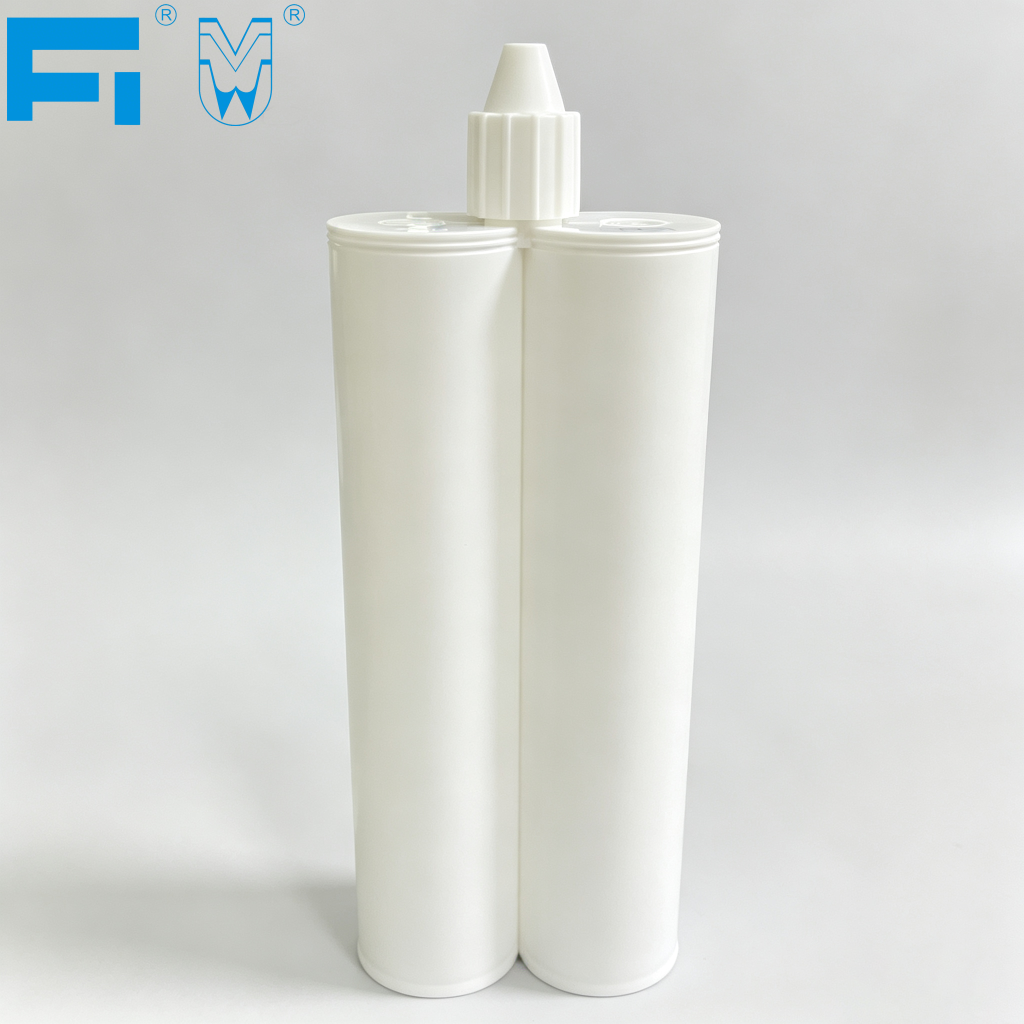 Sử dụng công nghiệp 200ml:200ml Hộp nhựa caulking hai thành phần kháng hóa chất để đóng gói Chất bịt kín và keo dán A+B