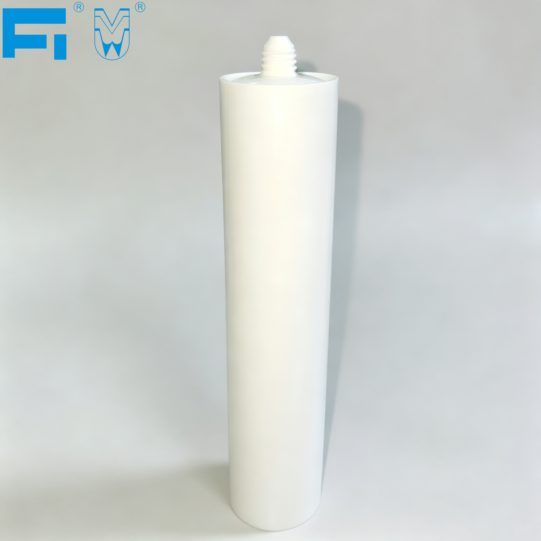 300ml Hộp đựng chất kết dính nhựa HDPE kháng hóa chất sử dụng nhiều lần cho chất bịt kín công nghiệp với IML