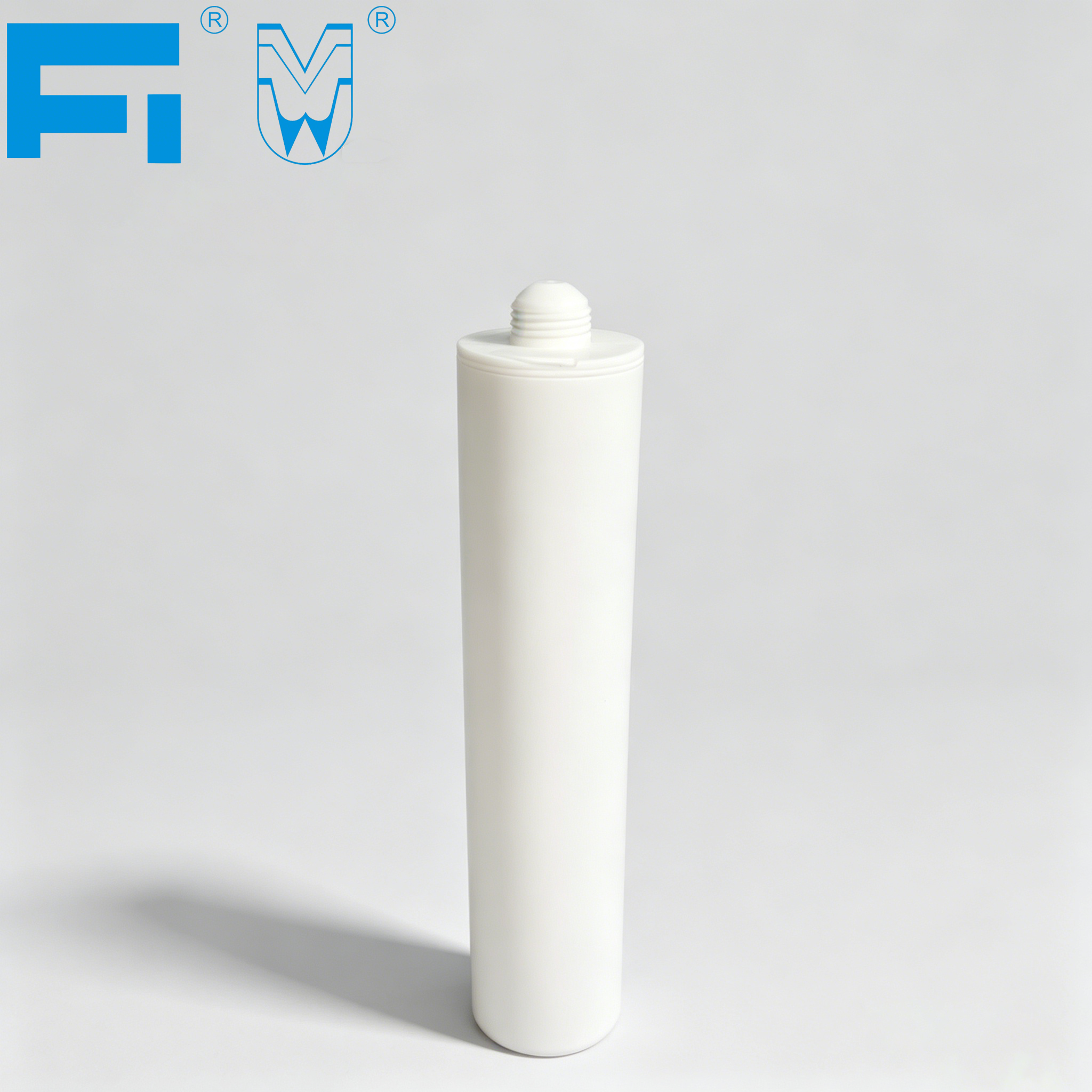 Hộp nhựa đóng gói bằng nhựa HDPE được in tùy chỉnh 270ml dùng cho chất bịt kín sử dụng trong công nghiệp để hàn và hàn kín xây dựng
